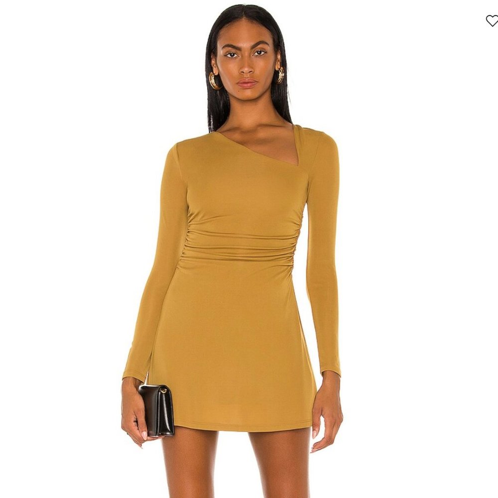 Lovers + Friends Penelope Dress in Brown (from Revolve) size XS